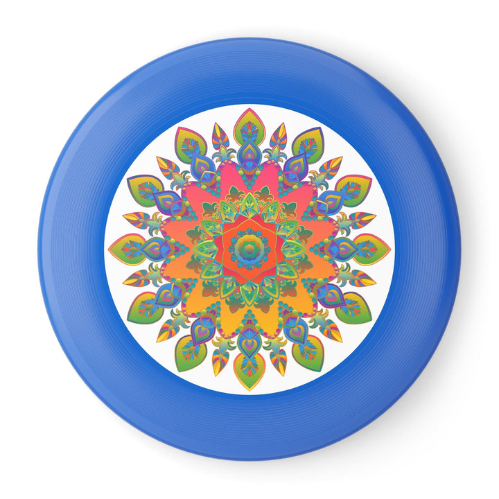 Mandala Frisbee: Vibrant, Colorful Disc Accessories - Blululi