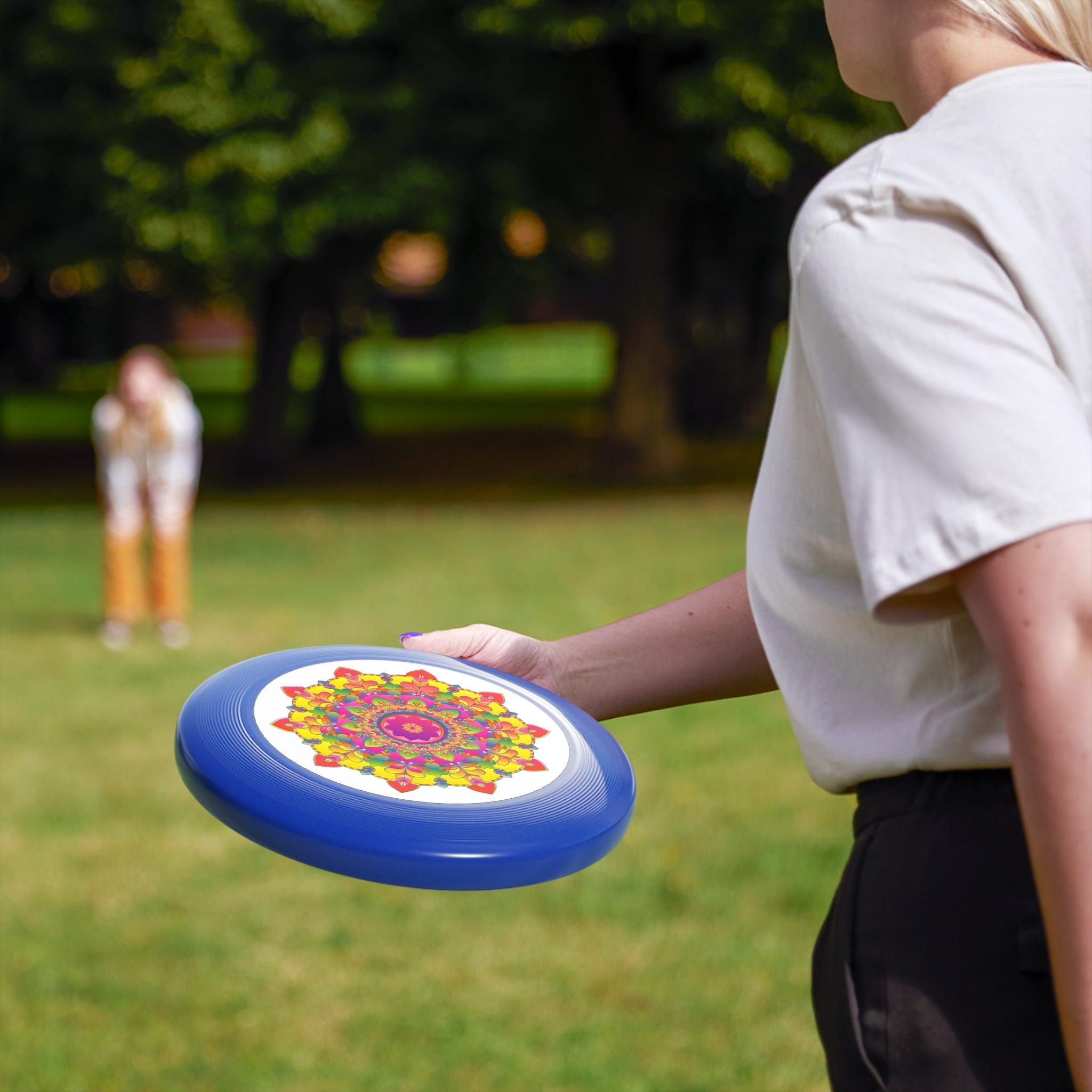 Mandala Frisbee: Vibrant Disc Art Accessories - Blululi