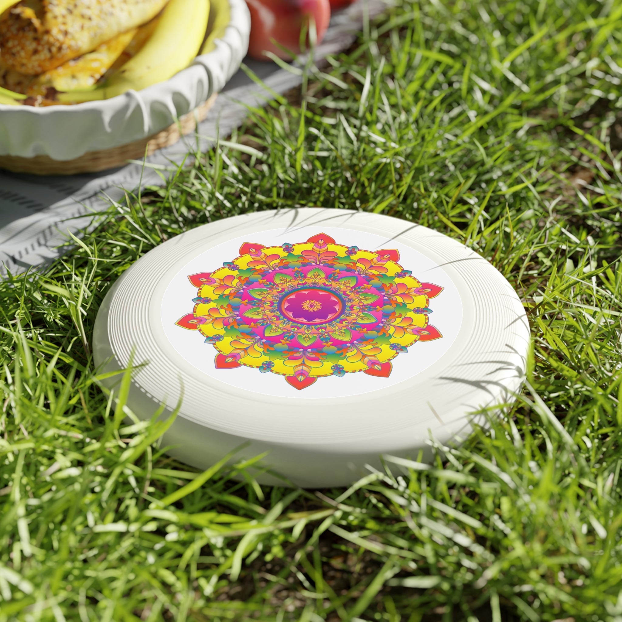 Mandala Frisbee: Vibrant Disc Art Accessories - Blululi