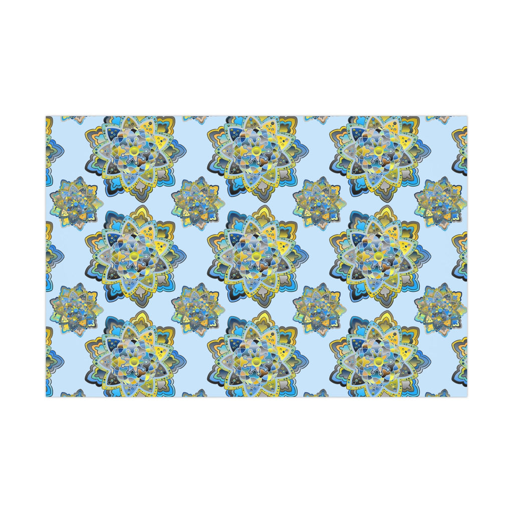Mandala Gift Wrap Paper - Premium Quality for Elegant Gifts 2 - Blululi