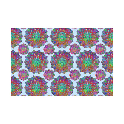 Mandala Gift Wrap Paper - Premium Quality for Elegant Gifts - Blululi