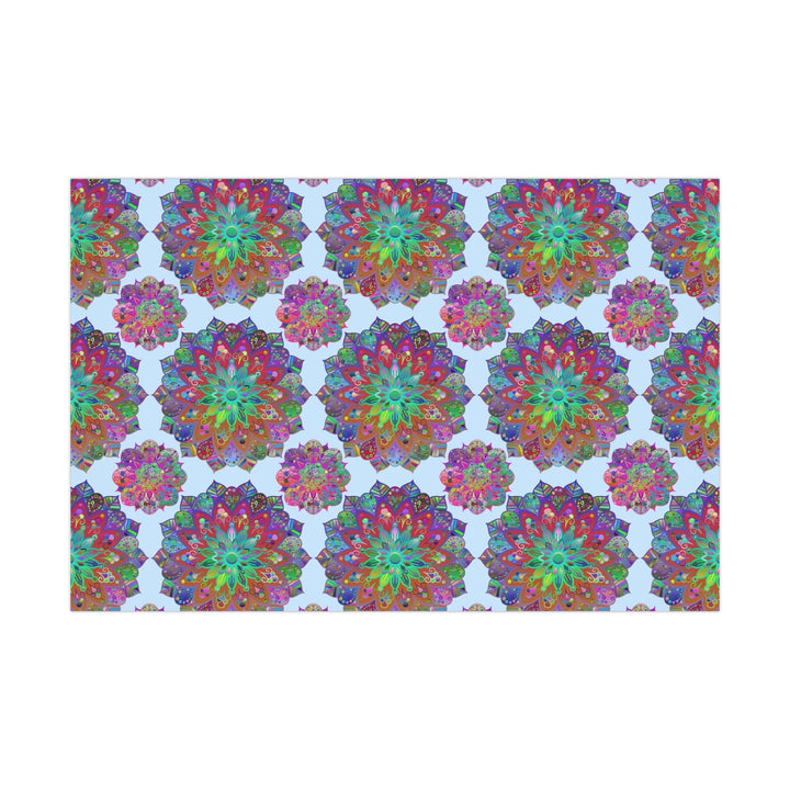 Mandala Gift Wrap Paper - Premium Quality for Elegant Gifts - Blululi