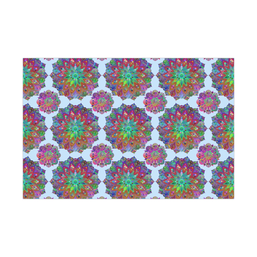 Mandala Gift Wrap Paper - Premium Quality for Elegant Gifts - Blululi