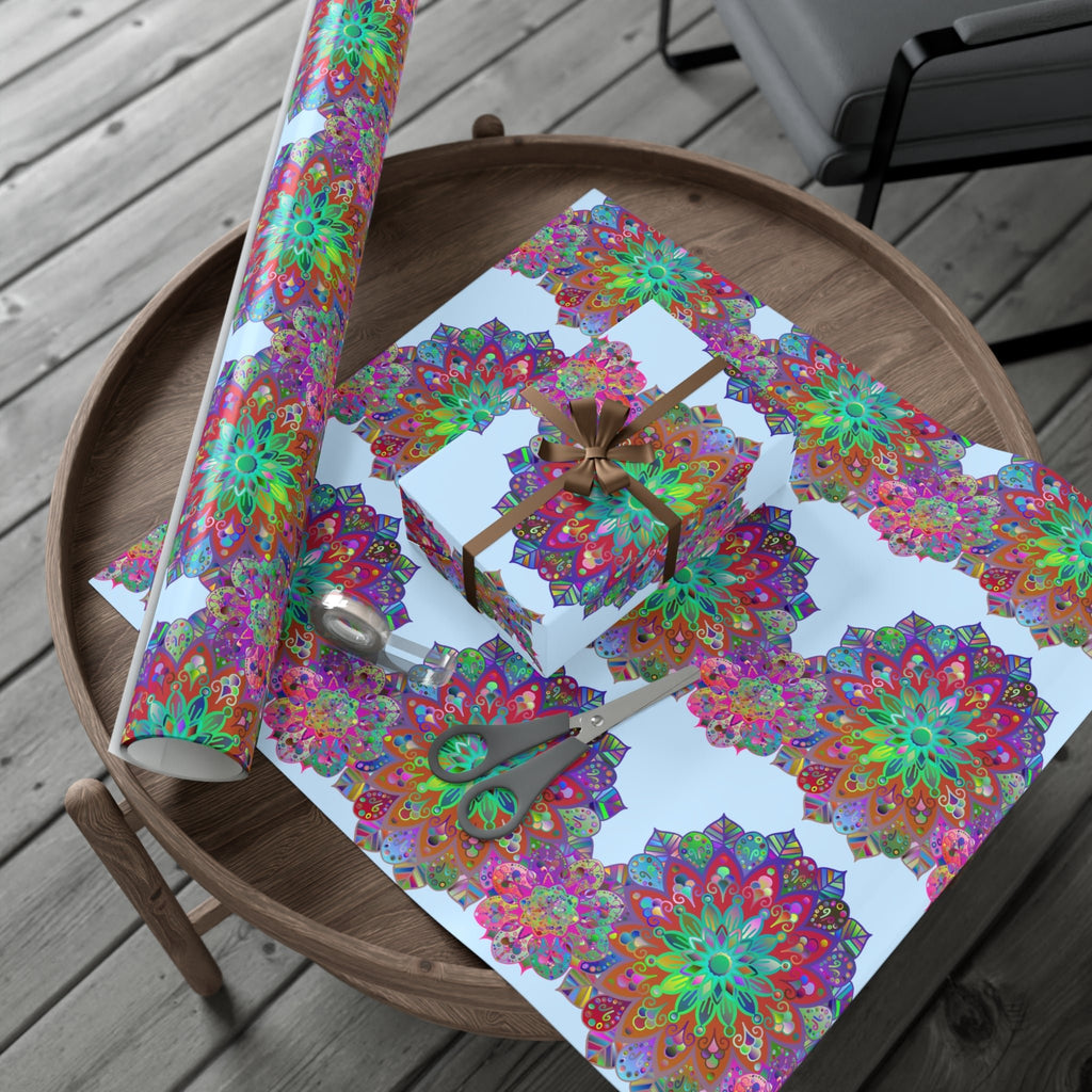 Mandala Gift Wrap Paper - Premium Quality for Elegant Gifts - Blululi