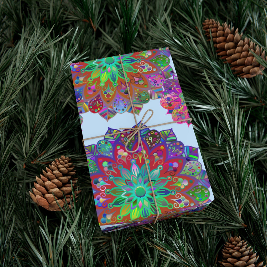 Mandala Gift Wrap Paper - Premium Quality for Elegant Gifts - Blululi