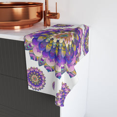 Mandala Hand Towel - Colorful & Intricate Home Decor - Blululi