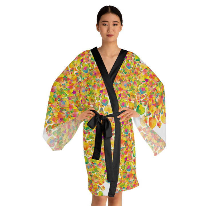 Mandala Kimono Robe - Colorful Art All Over Prints - Blululi