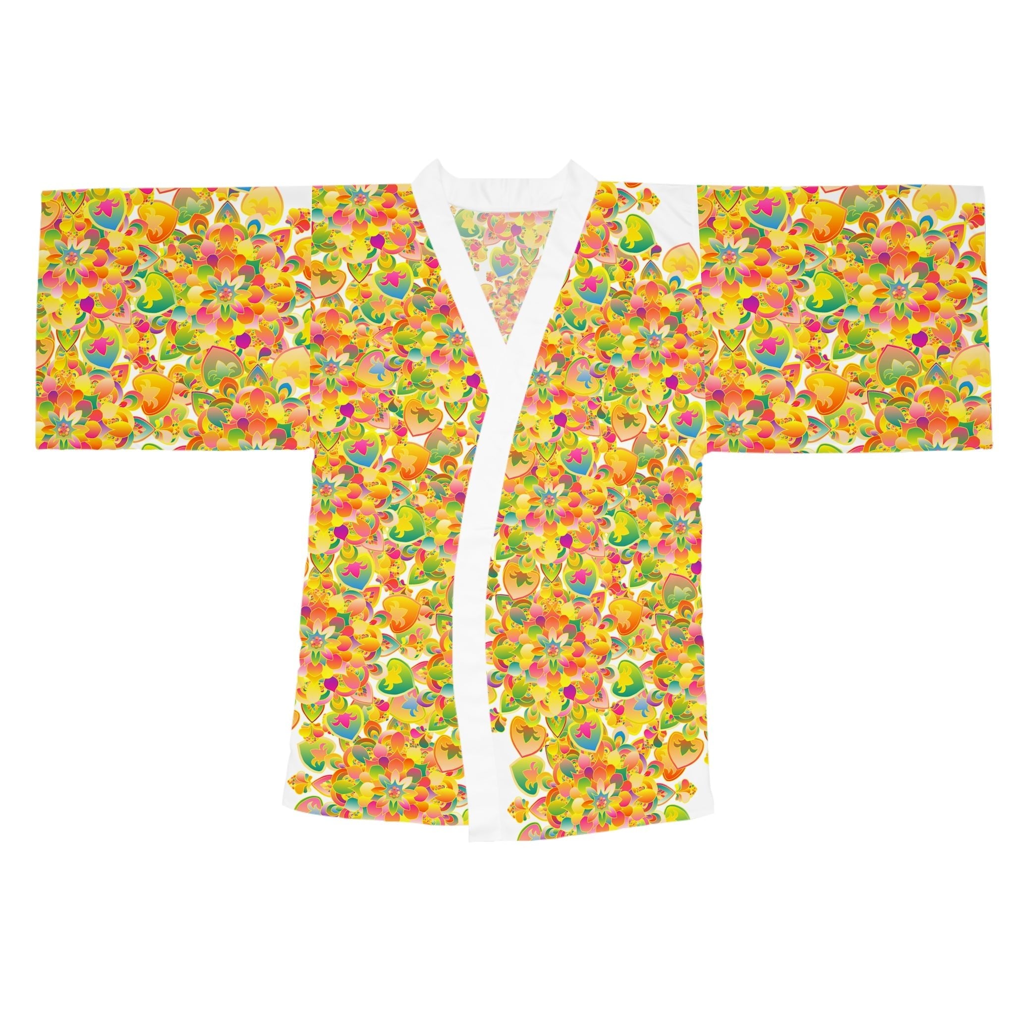 Mandala Kimono Robe - Colorful Art All Over Prints - Blululi
