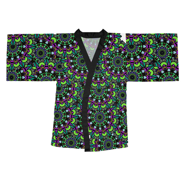 Mandala Kimono Robe - Colorful Art All Over Prints - Blululi