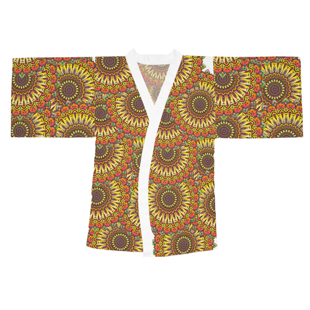 Mandala Kimono Robe - Colorful Art All Over Prints - Blululi