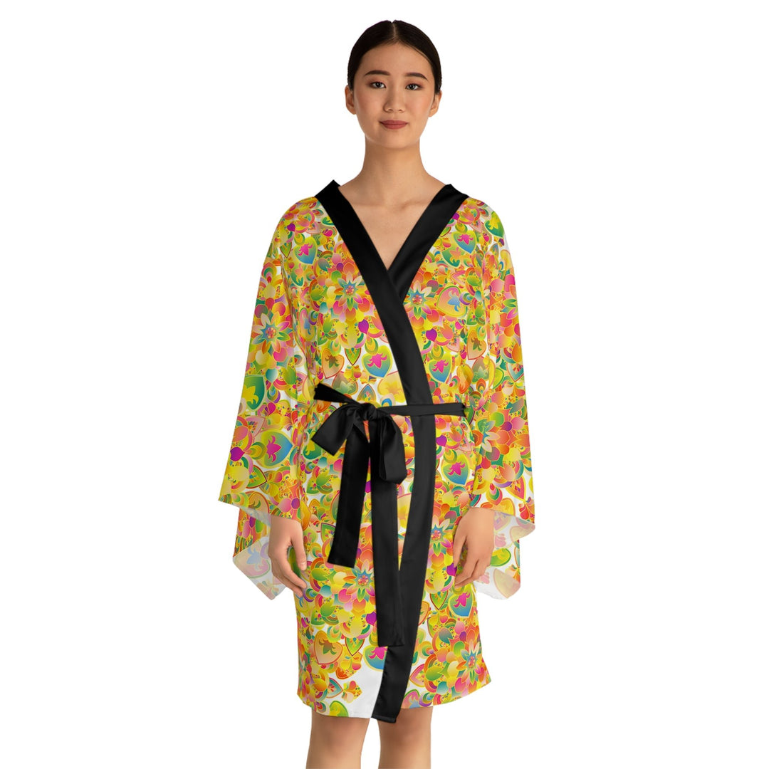 Mandala Kimono Robe - Colorful Art All Over Prints - Blululi