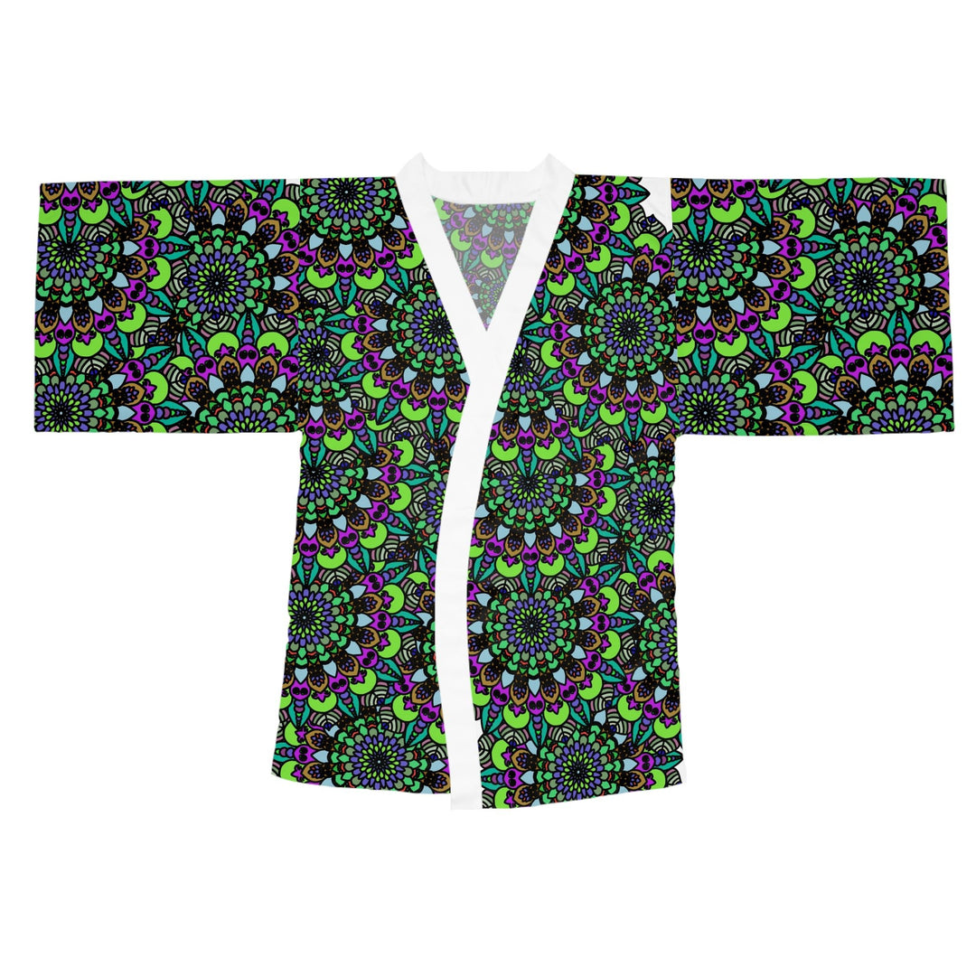 Mandala Kimono Robe - Colorful Art All Over Prints - Blululi