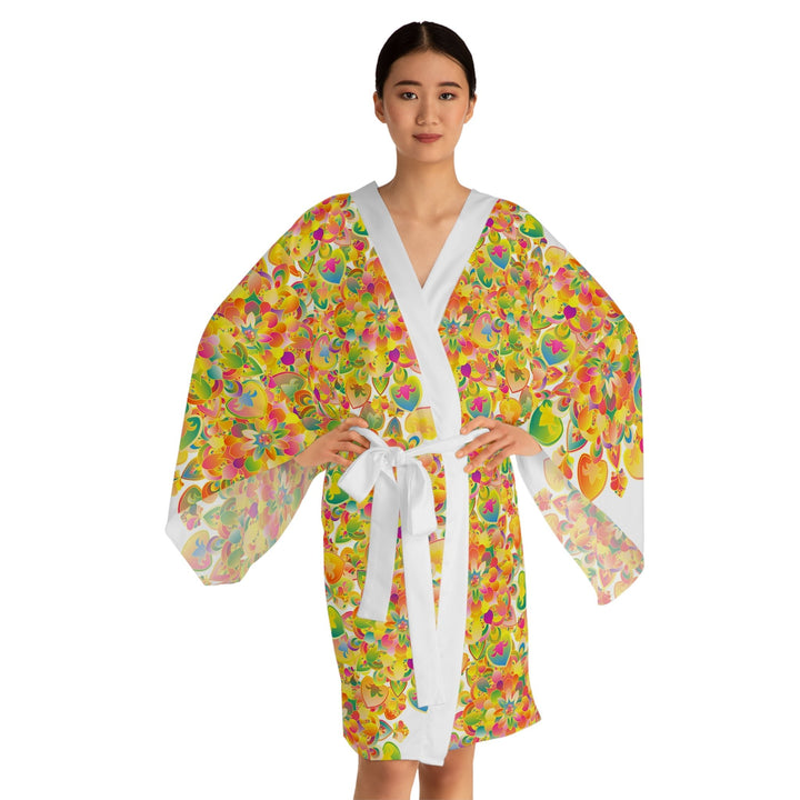 Mandala Kimono Robe - Colorful Art All Over Prints - Blululi