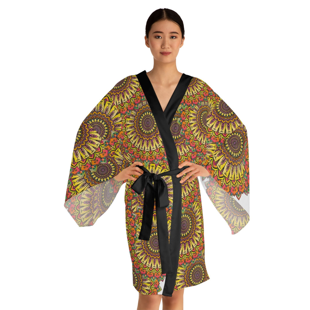 Mandala Kimono Robe - Colorful Art All Over Prints - Blululi