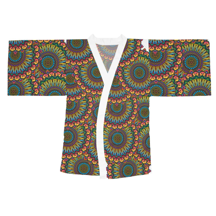 Mandala Kimono Robe - Colorful Art & Comfort All Over Prints - Blululi