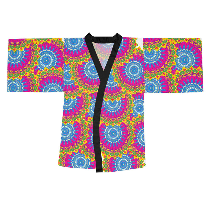 Mandala Kimono Robe - Colorful Bohemian Art All Over Prints - Blululi