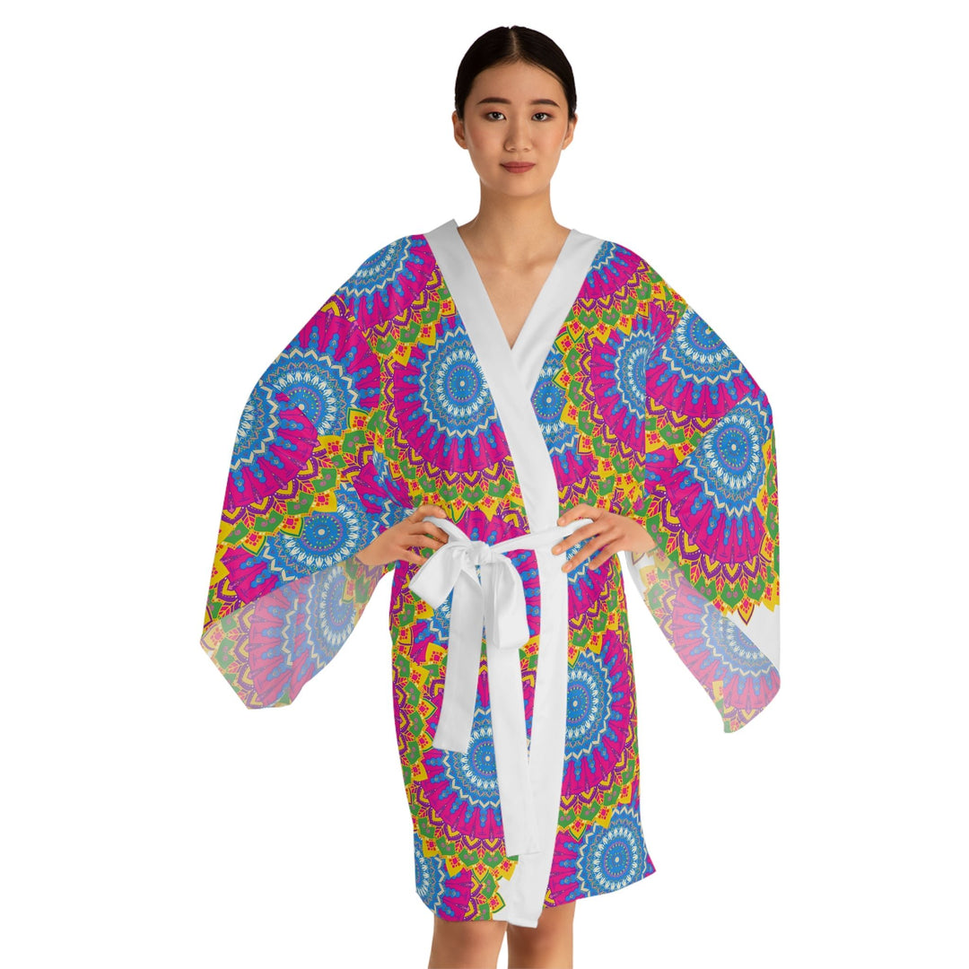 Mandala Kimono Robe - Colorful Bohemian Art All Over Prints - Blululi