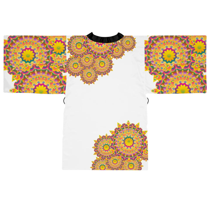 Mandala Kimono Robe - Colorful Floral Art All Over Prints - Blululi