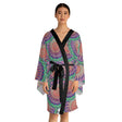 Mandala Kimono Robe - Colorful Hand Drawn Art All Over Prints - Blululi