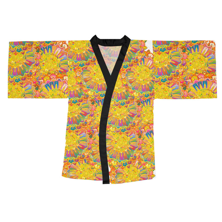 Mandala Kimono Robe - Colorful & Intricate All Over Prints - Blululi