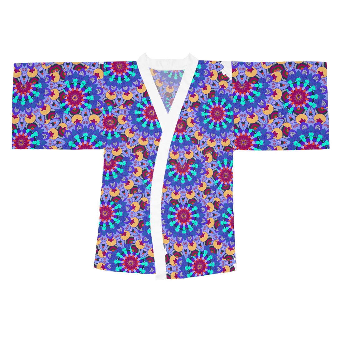 Mandala Kimono Robe - Colorful & Intricate All Over Prints - Blululi