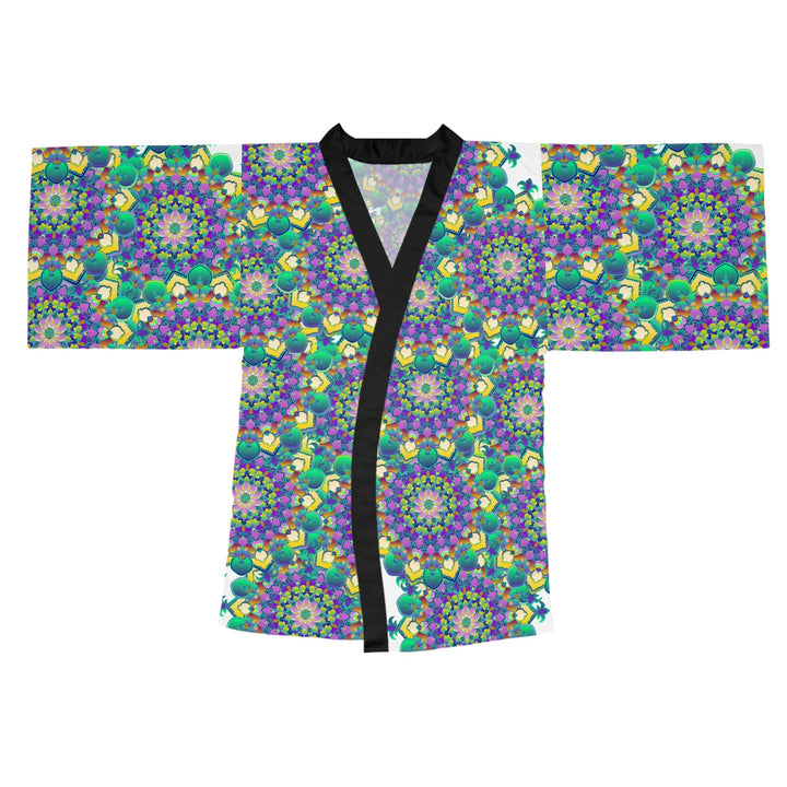 Mandala Kimono Robe - Colorful & Intricate All Over Prints - Blululi