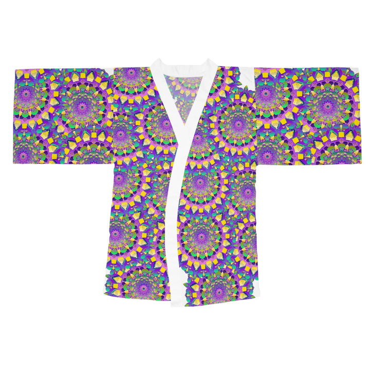 Mandala Kimono Robe - Colorful & Intricate All Over Prints - Blululi