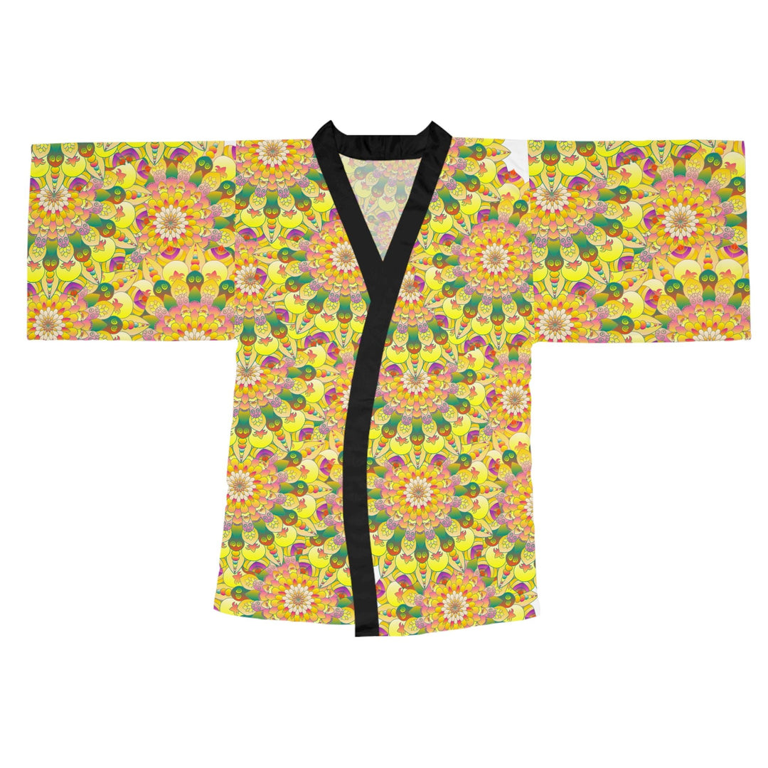 Mandala Kimono Robe - Colorful & Intricate All Over Prints - Blululi