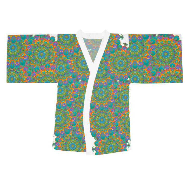 Mandala Kimono Robe - Colorful & Intricate All Over Prints - Blululi