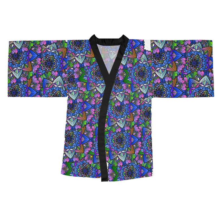 Mandala Kimono Robe - Colorful & Intricate All Over Prints - Blululi