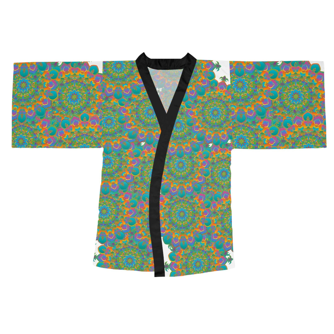 Mandala Kimono Robe - Colorful & Intricate All Over Prints - Blululi