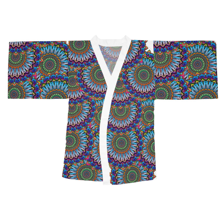 Mandala Kimono Robe - Colorful & Intricate All Over Prints - Blululi