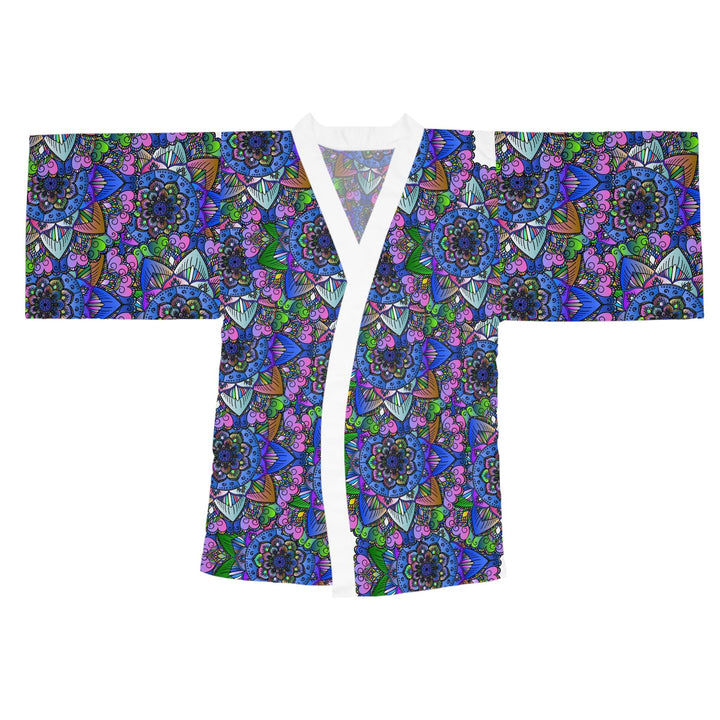 Mandala Kimono Robe - Colorful & Intricate All Over Prints - Blululi