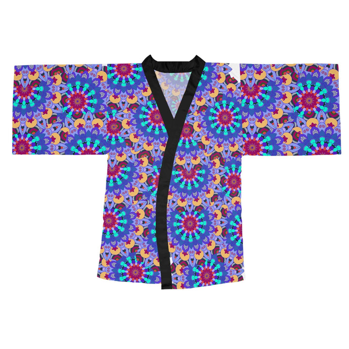 Mandala Kimono Robe - Colorful & Intricate All Over Prints - Blululi