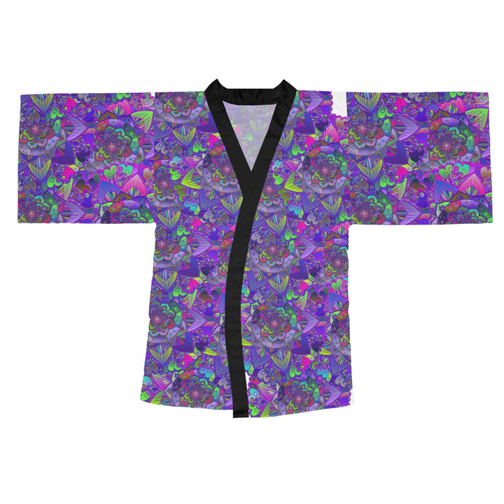 Mandala Kimono Robe - Colorful Peace & Tranquility All Over Prints - Blululi