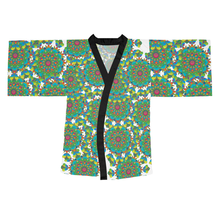 Mandala Kimono Robe - Colorful & Peaceful All Over Prints - Blululi