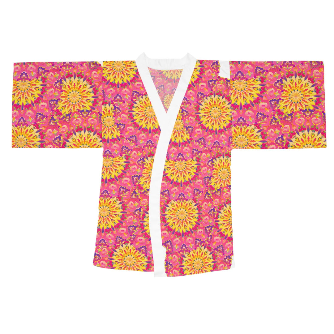 Mandala Kimono Robe - Colorful & Peaceful All Over Prints - Blululi