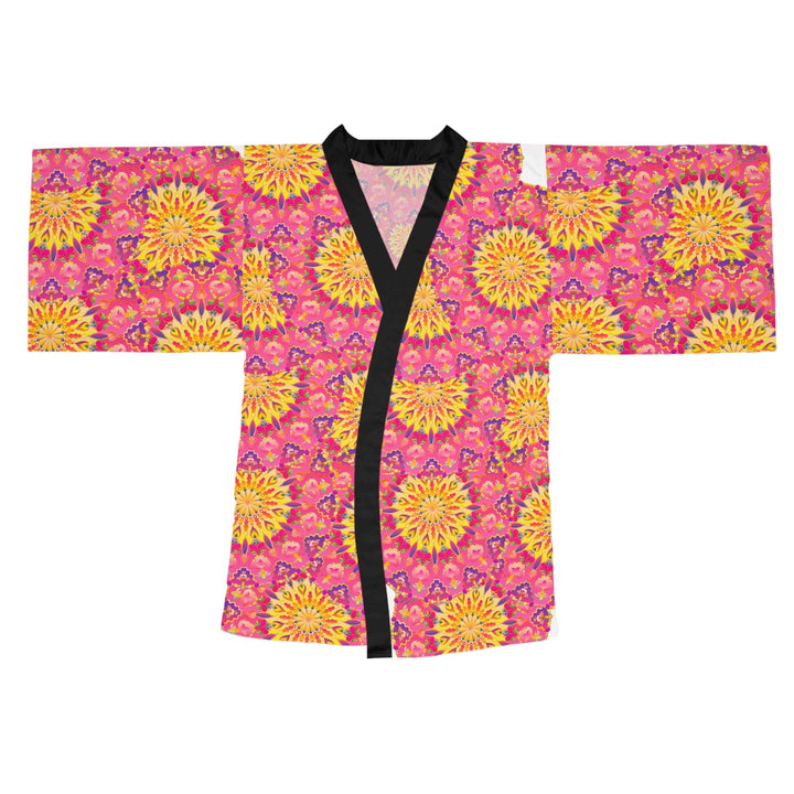 Mandala Kimono Robe - Colorful & Peaceful All Over Prints - Blululi