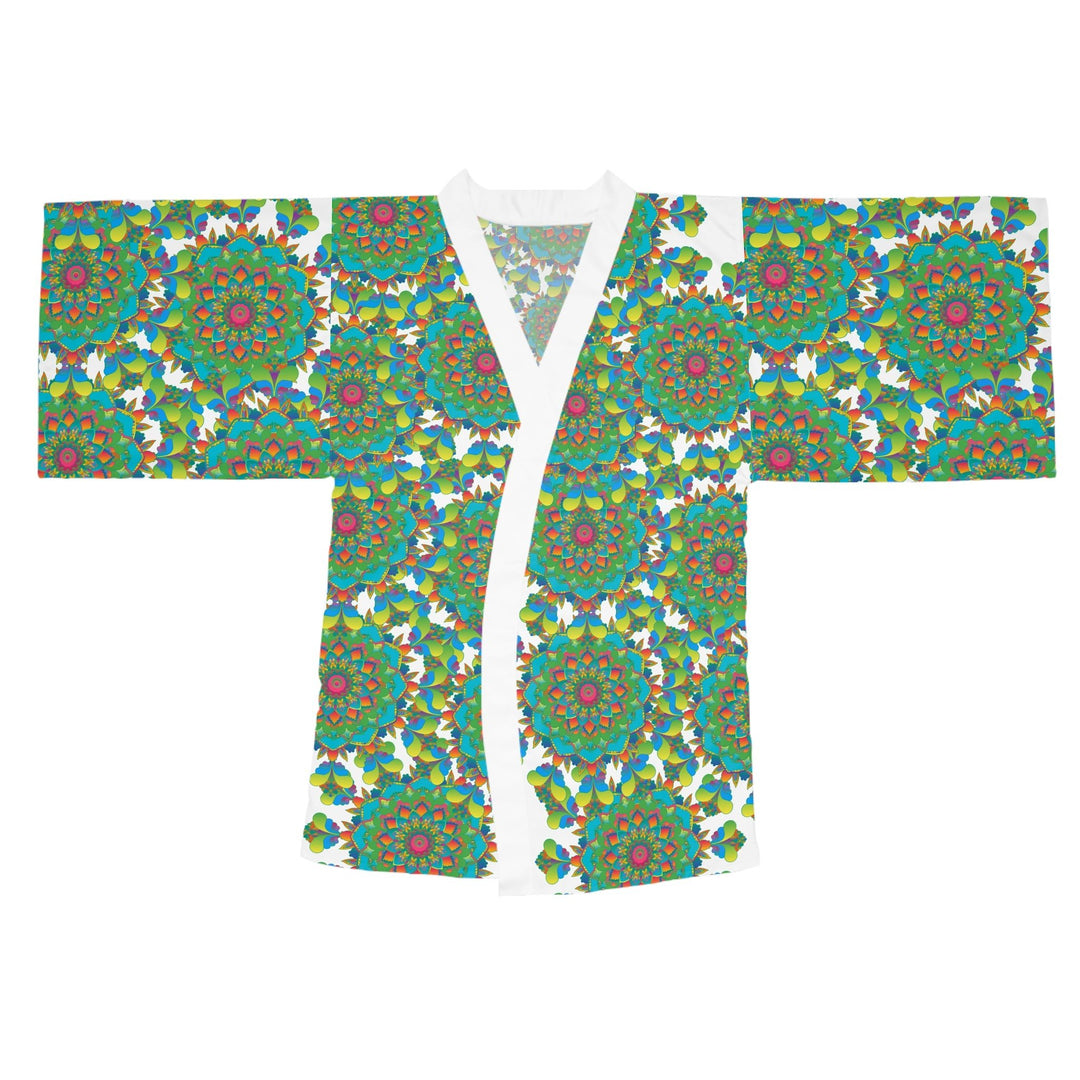 Mandala Kimono Robe - Colorful & Peaceful All Over Prints - Blululi