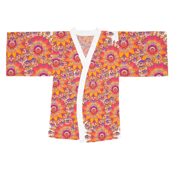 Mandala Kimono Robe - Colorful Spiritual Art All Over Prints - Blululi