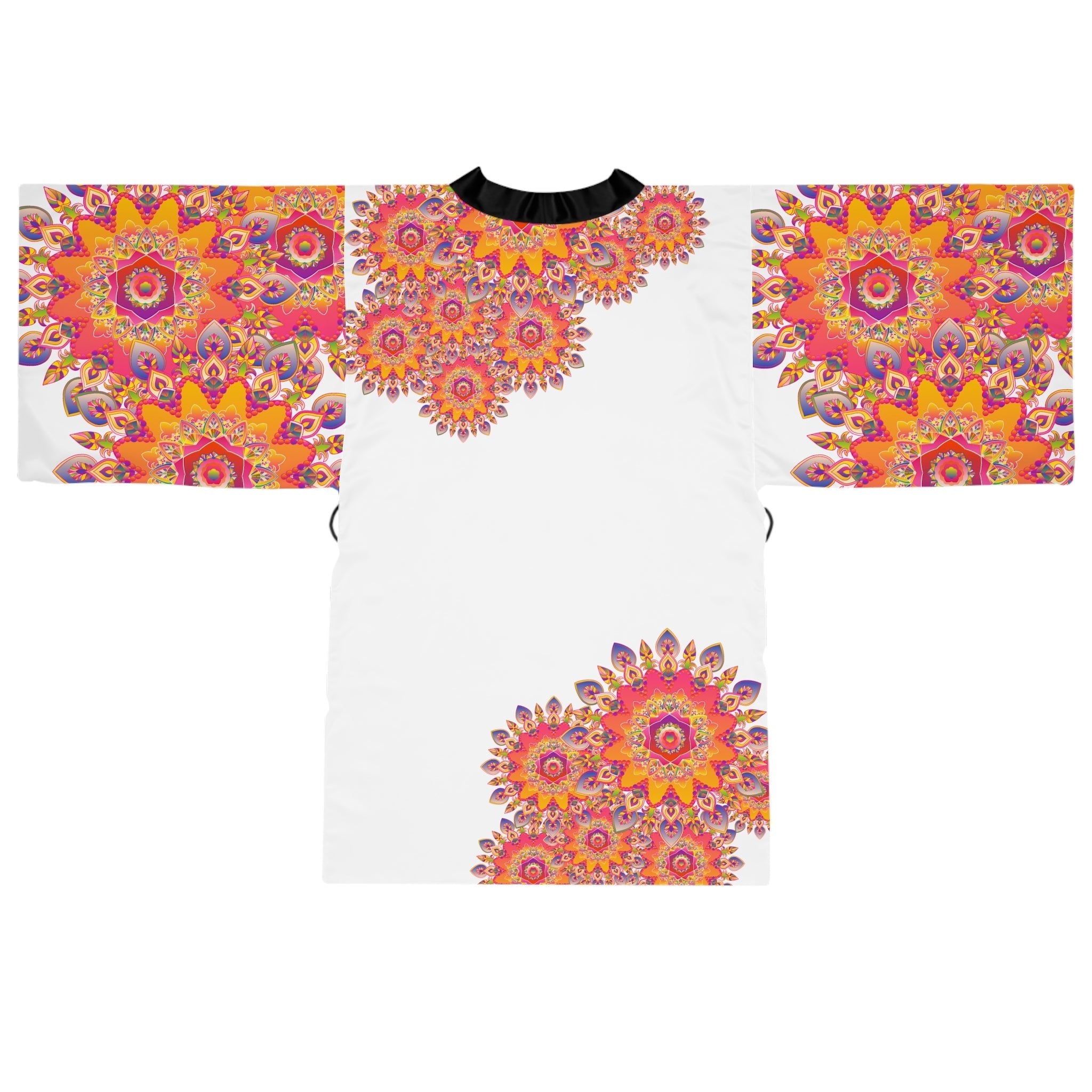 Mandala Kimono Robe - Colorful Spiritual Art All Over Prints - Blululi