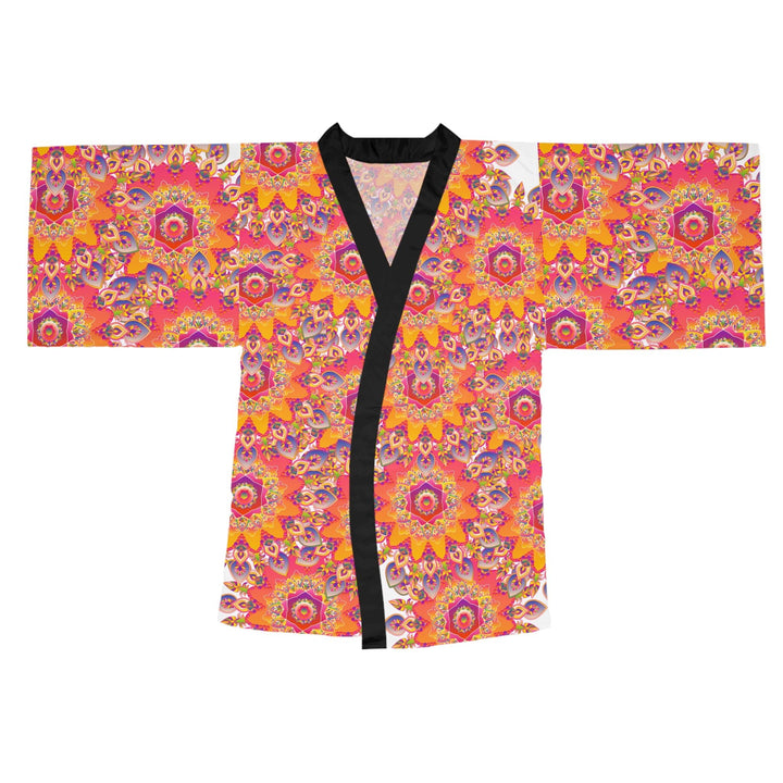 Mandala Kimono Robe - Colorful Spiritual Art All Over Prints - Blululi