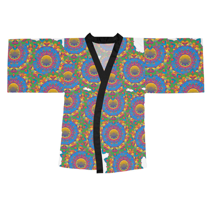 Mandala Kimono Robe - Psychedelic Art All Over Prints - Blululi