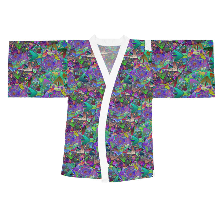 Mandala Kimono Robe - Psychedelic Art All Over Prints - Blululi