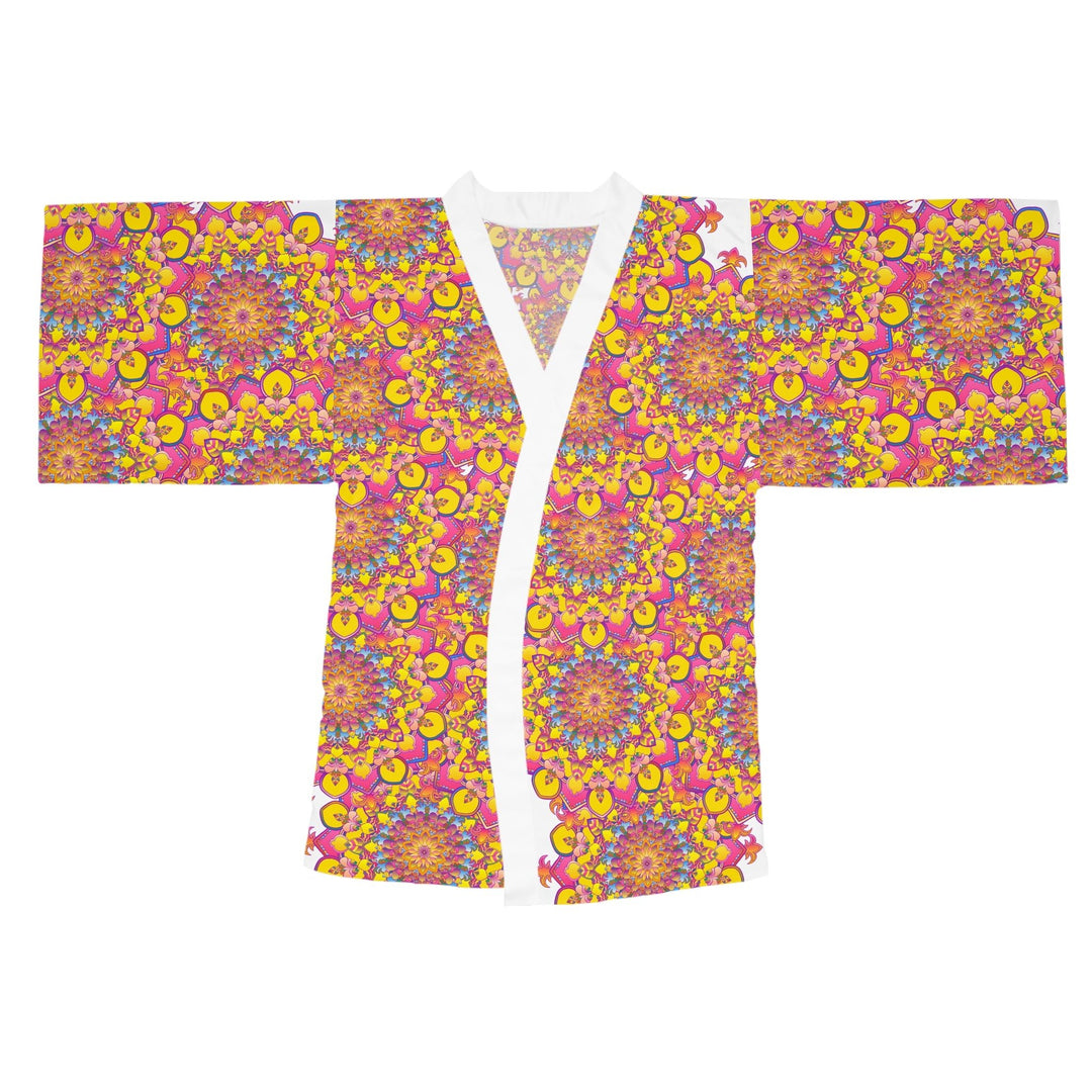 Mandala Kimono Robe - Spiritual & Colorful All Over Prints - Blululi