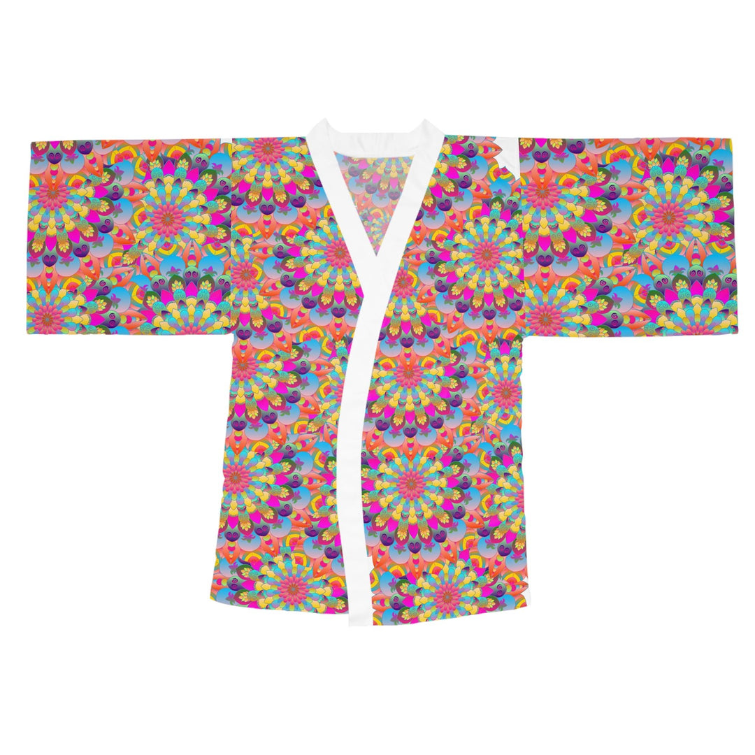 Mandala Kimono Robe - Spiritual & Colorful All Over Prints - Blululi