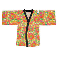 Mandala Kimono Robe - Vibrant Artwork All Over Prints - Blululi