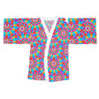 Mandala Kimono Robe - Vibrant Colorful Art All Over Prints - Blululi