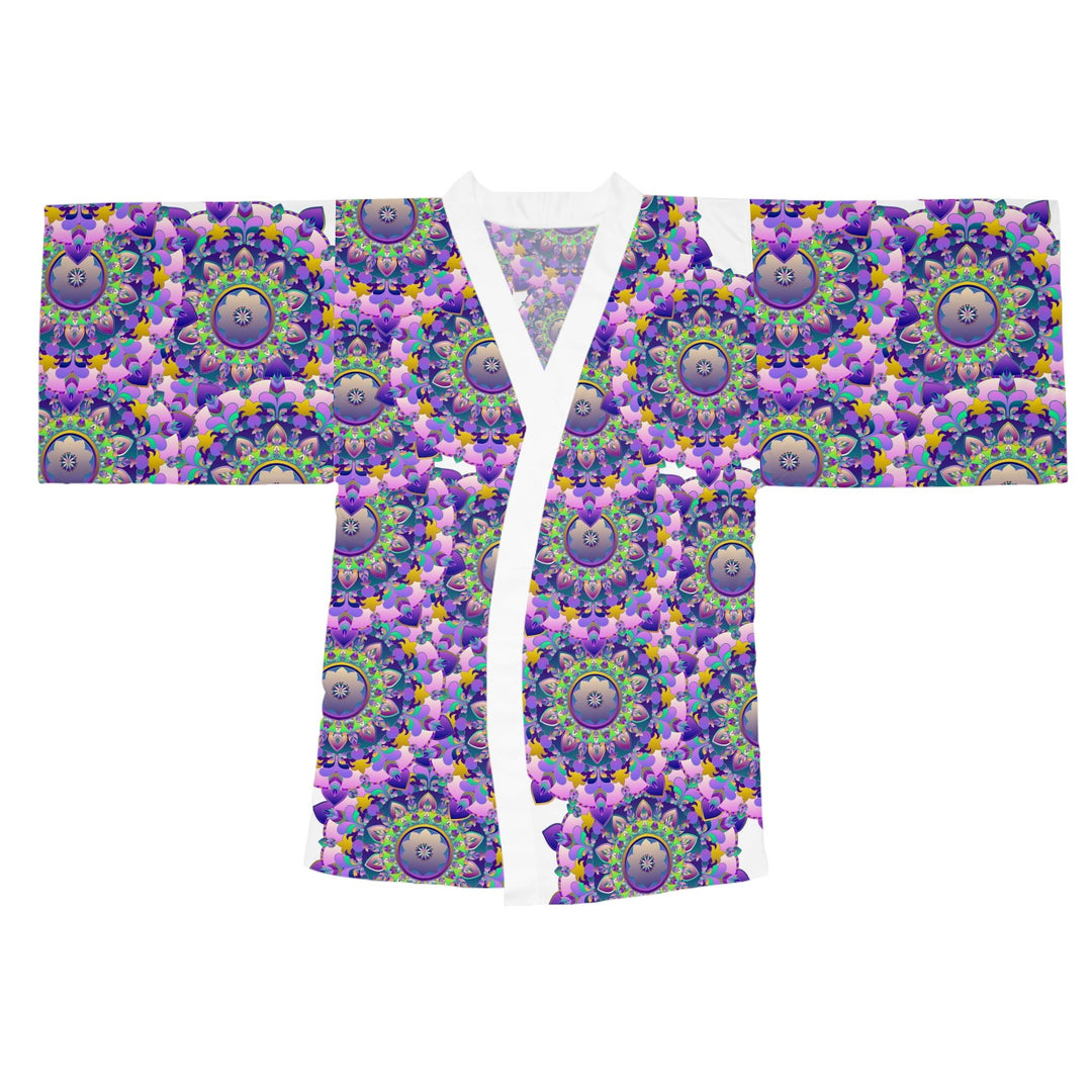 Mandala Kimono Robe - Vibrant Hand Drawn Artwork All Over Prints - Blululi