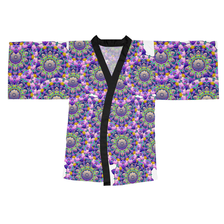 Mandala Kimono Robe - Vibrant Hand Drawn Artwork All Over Prints - Blululi